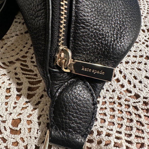 Kate Spade Black Leather Belt Bag - Picture 5 of 9